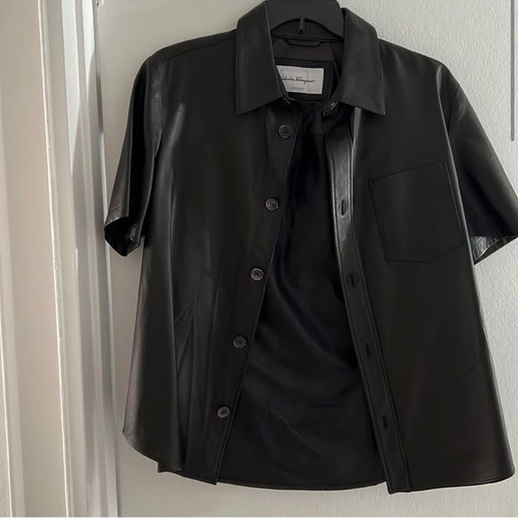 ISO LEATHER SHIRT - Picture 2 of 4